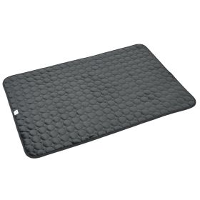 Double-sided Thermal Dog Bed Mat (Option: Dark Gray-S)