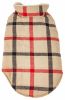 Pet Life 'Allegiance' Classical Plaid Insulated Dog Coat /Jacket