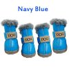 Winter Pet Dog Shoes Warm Snow Boots Waterproof Fur 4Pcs/Set Small Dogs Cotton Non Slip XS For ChiHuaHua Pug